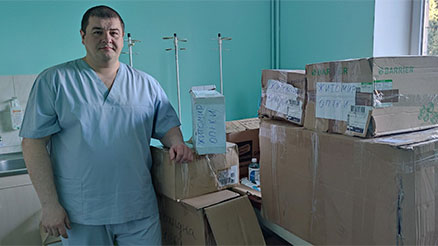 Благодійний фонд Ігоря Гуди «Твори добро» надав допомогу Житомирській обласній клінічній лікарні